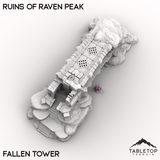 Tabletop Terrain Building Ruins of Raven Peak