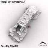 Tabletop Terrain Building Ruins of Raven Peak