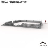 Tabletop Terrain Building Rural Fence Scatter