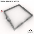 Tabletop Terrain Building Rural Fence Scatter
