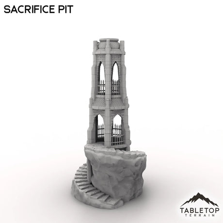Tabletop Terrain Building Sacrifice Pit