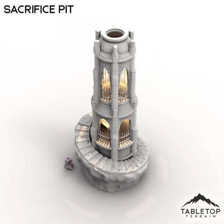 Tabletop Terrain Building Sacrifice Pit