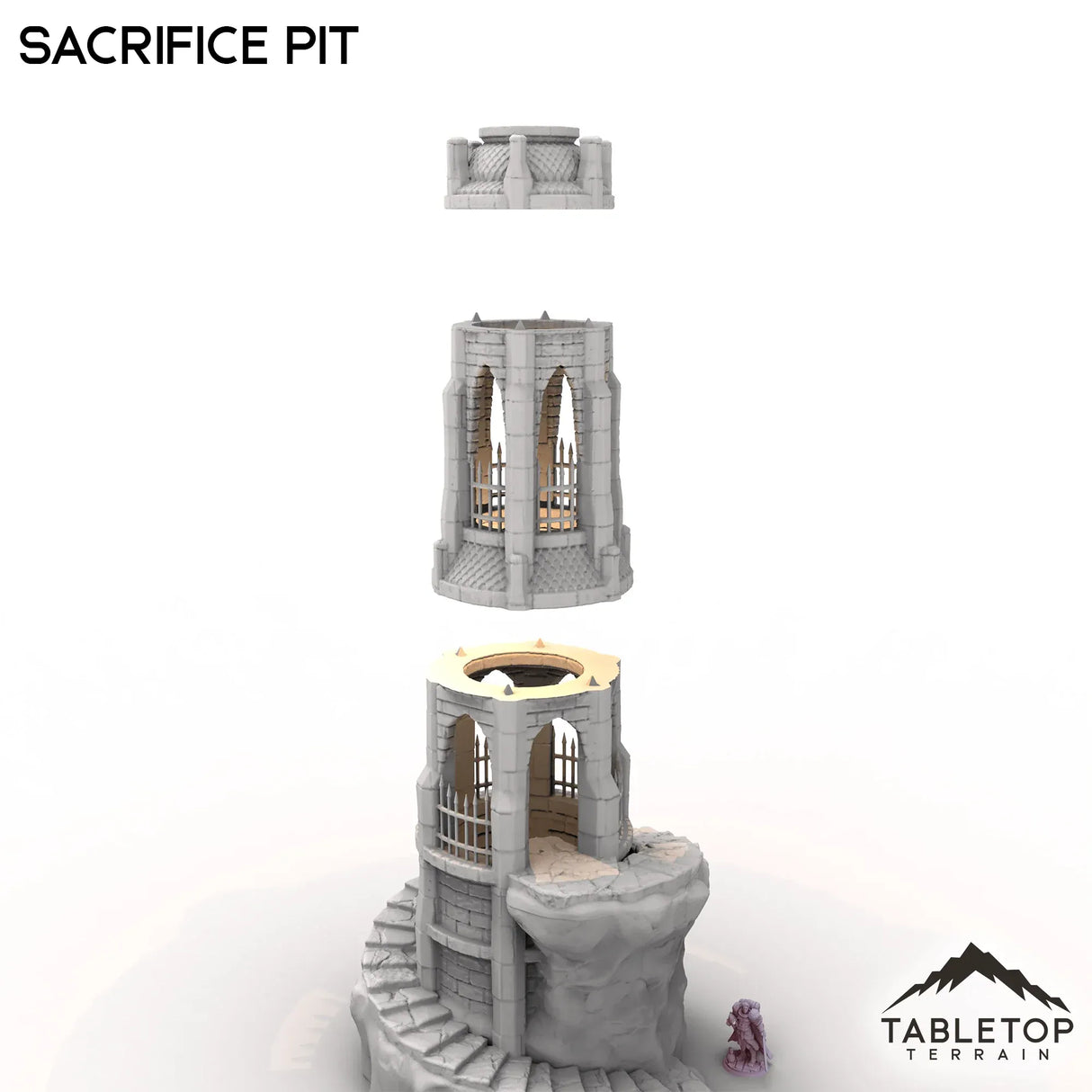 Tabletop Terrain Building Sacrifice Pit