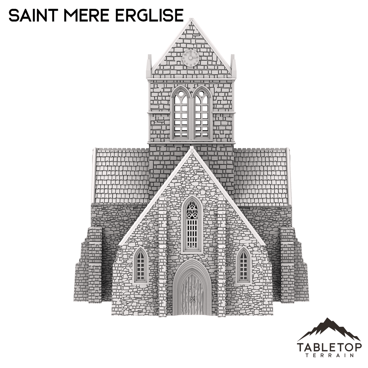 Tabletop Terrain Building Saint Mere Erglise