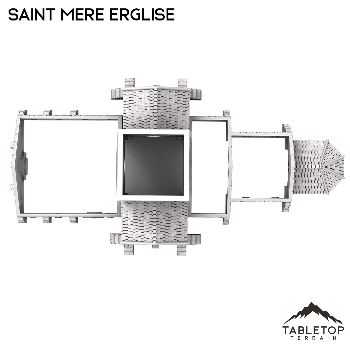 Tabletop Terrain Building Saint Mere Erglise