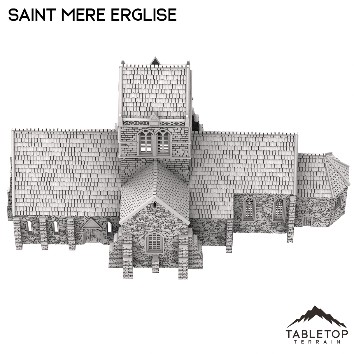 Tabletop Terrain Building Saint Mere Erglise