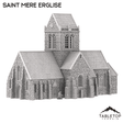 Tabletop Terrain Building Saint Mere Erglise