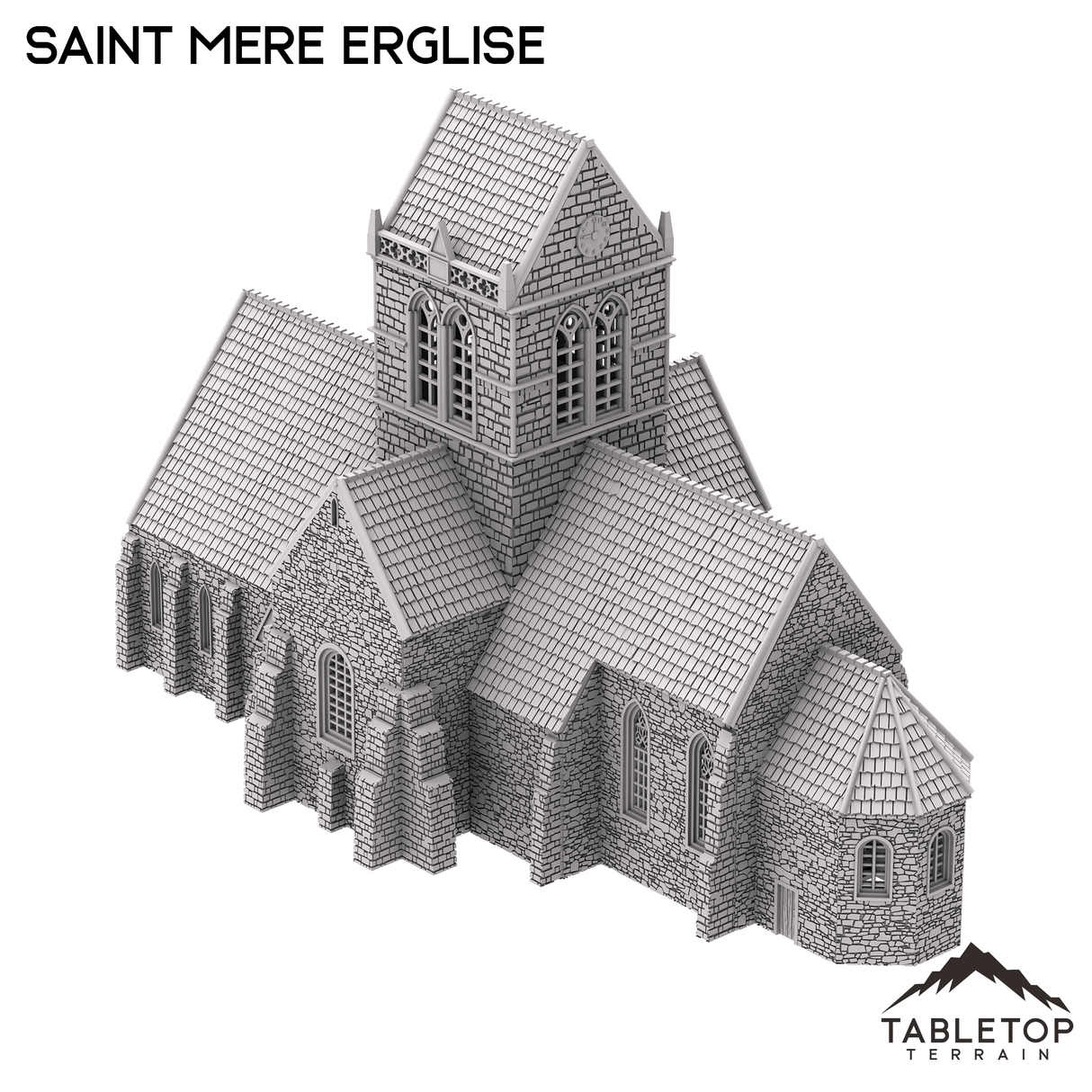 Tabletop Terrain Building Saint Mere Erglise