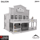 Tabletop Terrain Building Saloon - Wild West Building