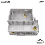 Tabletop Terrain Building Saloon - Wild West Building