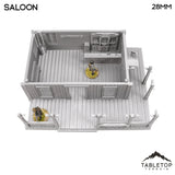 Tabletop Terrain Building Saloon - Wild West Building