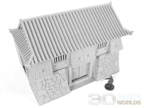 Tabletop Terrain Building Samurai Castle Gatetower