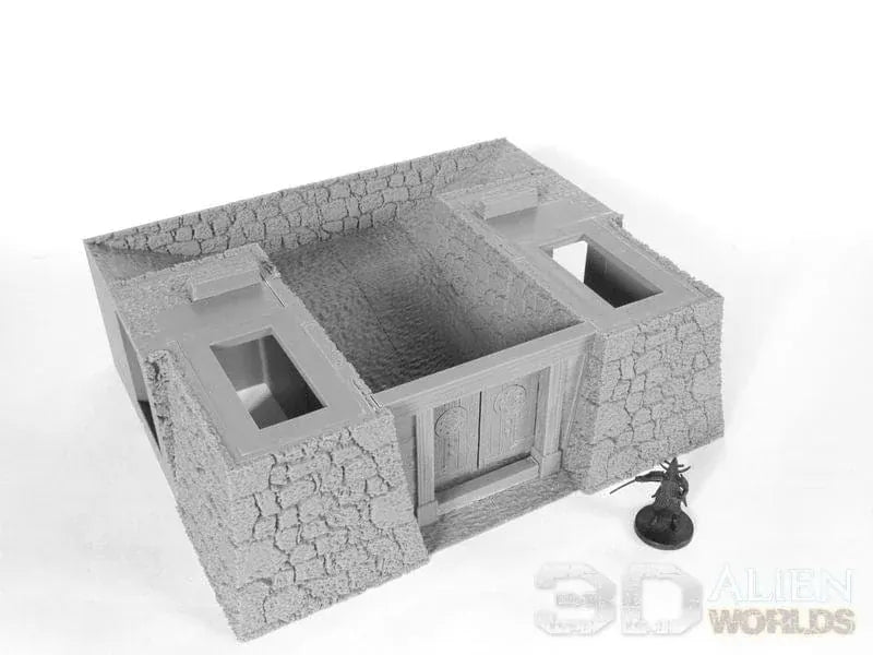 Tabletop Terrain Building Samurai Castle Gatetower