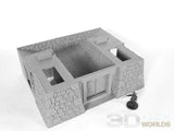 Tabletop Terrain Building Samurai Castle Gatetower