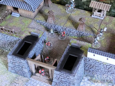 Tabletop Terrain Building Samurai Castle Gatetower