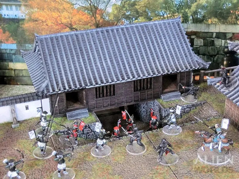 Tabletop Terrain Building Samurai Castle Gatetower