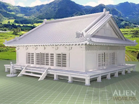 Tabletop Terrain Building Samurai Dojo