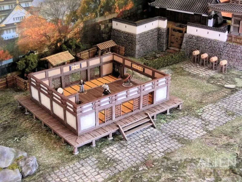 Tabletop Terrain Building Samurai Dojo