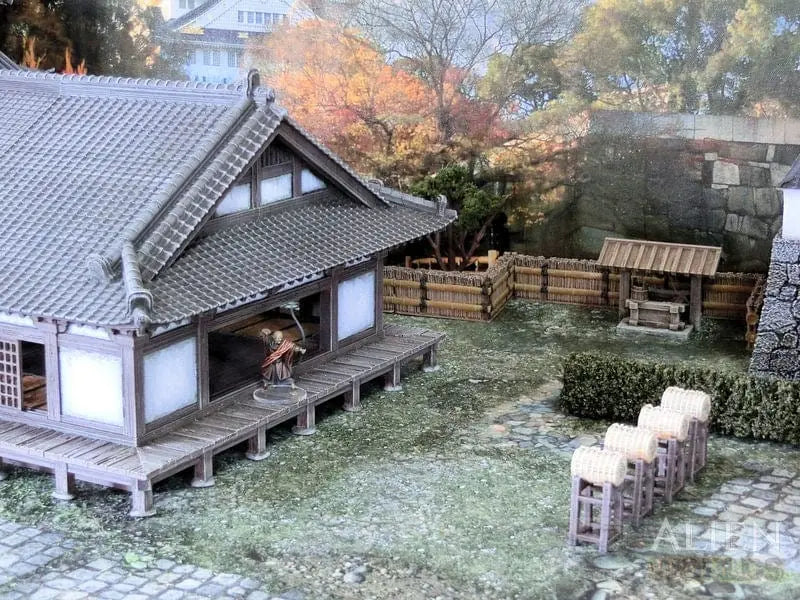Tabletop Terrain Building Samurai Dojo
