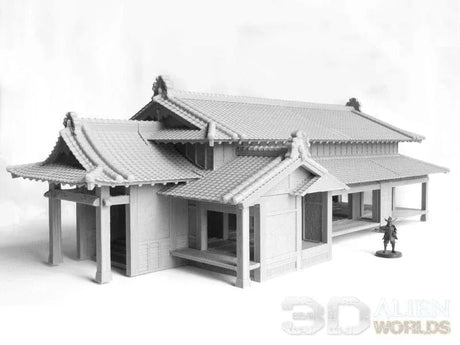 Tabletop Terrain Building Samurai Lord's House