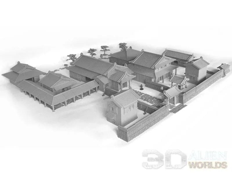 Tabletop Terrain Building Samurai Lord's House