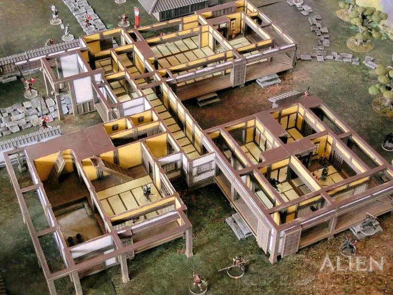 Tabletop Terrain Building Samurai Lord's House