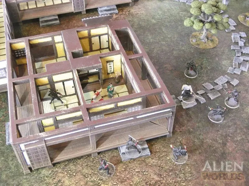 Tabletop Terrain Building Samurai Lord's House