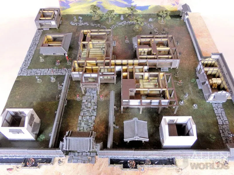 Tabletop Terrain Building Samurai Lord's House