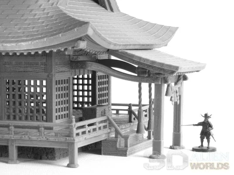 Tabletop Terrain Building Samurai Shrine Set