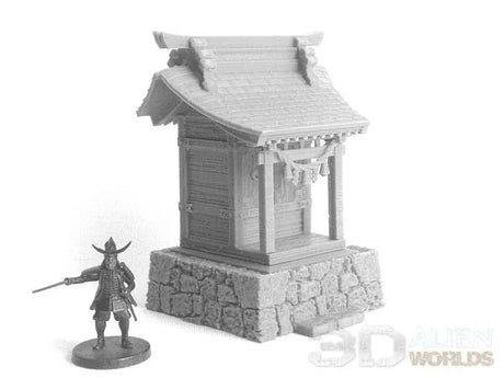 Tabletop Terrain Building Samurai Shrine Set