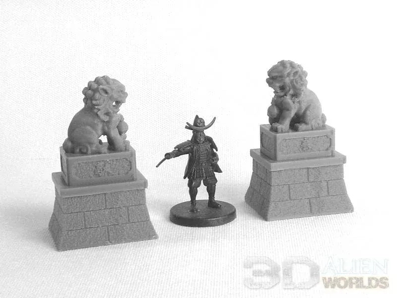 Tabletop Terrain Building Samurai Shrine Set