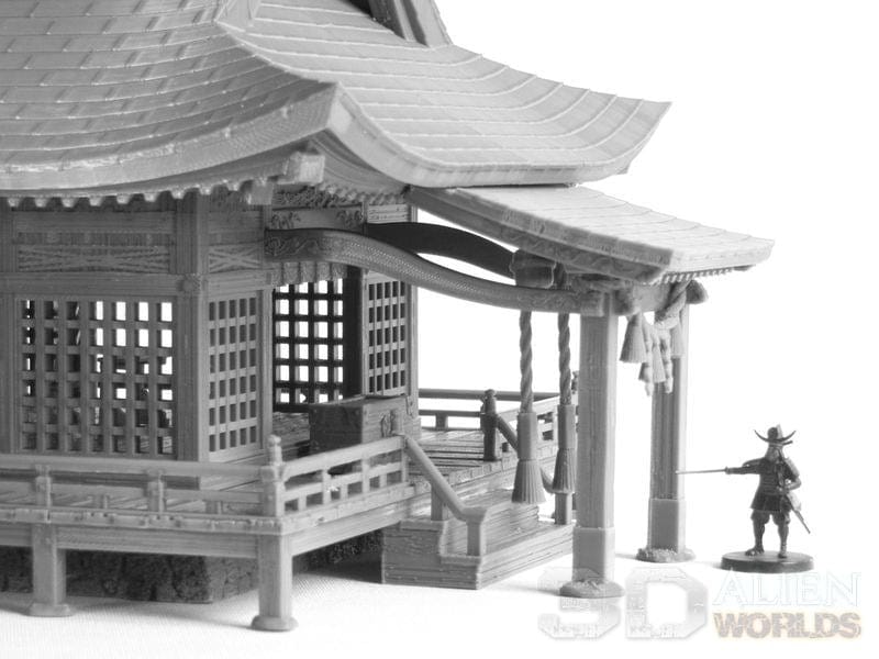 サクマ　ミツヨヒさんset Samurai Shrine Set – Tabletop Terrain