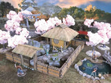 Tabletop Terrain Building Samurai Teahouse