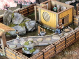 Tabletop Terrain Building Samurai Teahouse