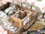 Tabletop Terrain Building Samurai Teahouse