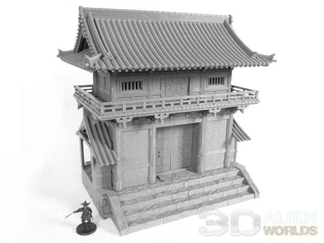 Tabletop Terrain Building Samurai Temple Outer Gate
