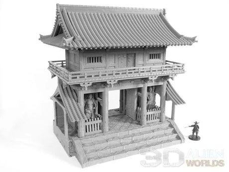 Tabletop Terrain Building Samurai Temple Outer Gate