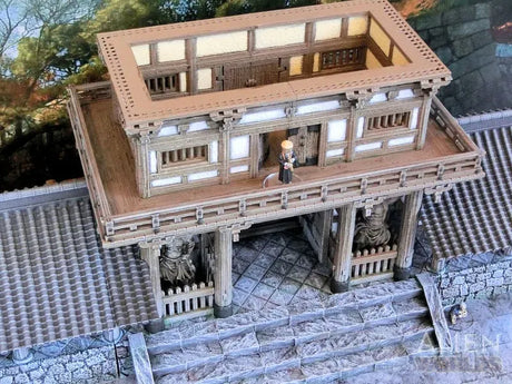 Tabletop Terrain Building Samurai Temple Outer Gate