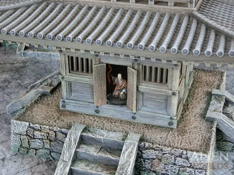 Tabletop Terrain Building Samurai Temple Pagoda