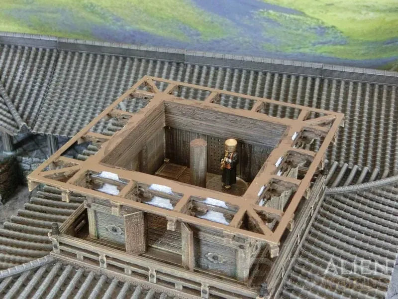 Tabletop Terrain Building Samurai Temple Pagoda
