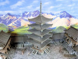 Tabletop Terrain Building Samurai Temple Pagoda