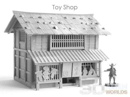 Tabletop Terrain Building Samurai Toy Shop