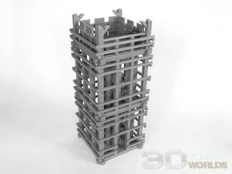 Tabletop Terrain Building Samurai Watchtower