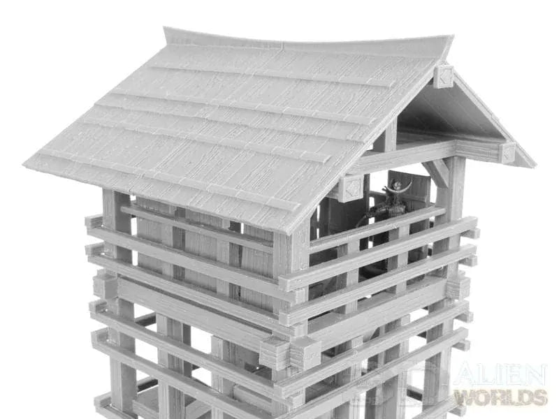 Tabletop Terrain Building Samurai Watchtower