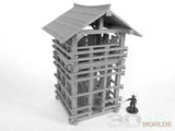 Tabletop Terrain Building Samurai Watchtower