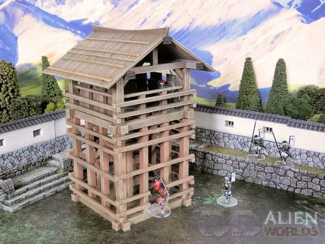 Tabletop Terrain Building Samurai Watchtower