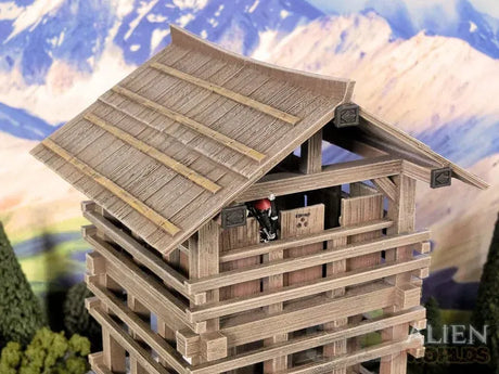 Tabletop Terrain Building Samurai Watchtower