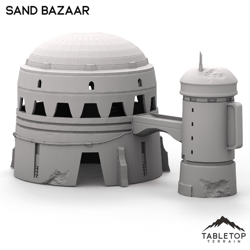 Tabletop Terrain Building Sand Bazaar