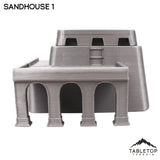 Tabletop Terrain Building Sandhouse 1