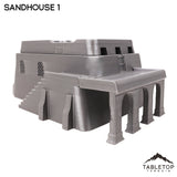 Tabletop Terrain Building Sandhouse 1